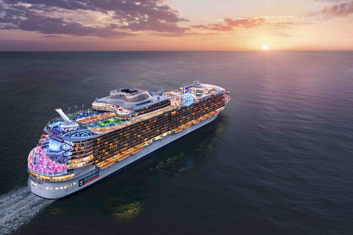 Lees hier het laatste cruise nieuws - de Wonder of the Seas - Royal Caribbean - de Kritische Cruise lover